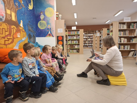 Podzimní návštěva-prostorové leporelo